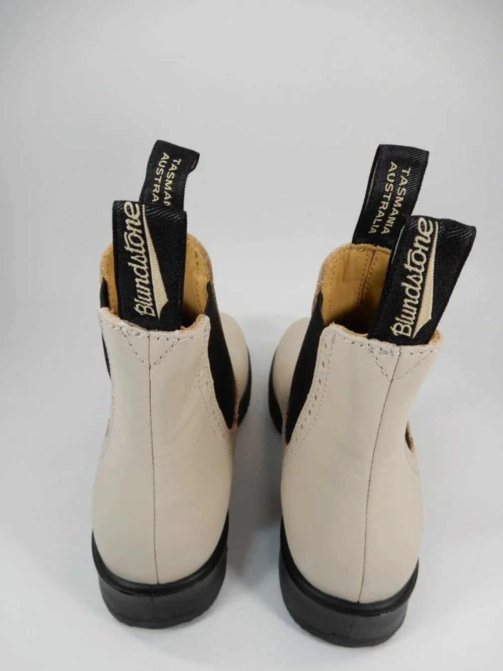 Blundstone Originals #2156 Women's High Top Boots US Size 7 Pearl Leather NEW - Picture 8 of 16